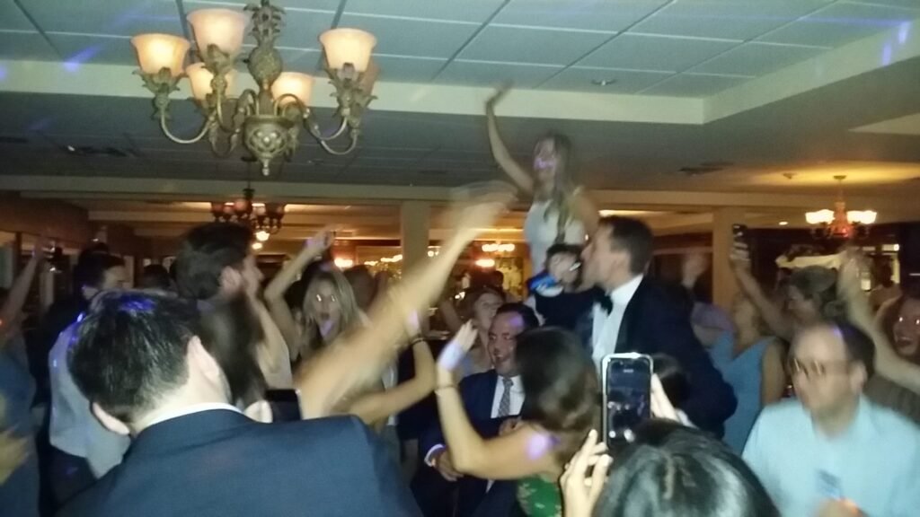 Ride crowd surfing with Steve's DJ